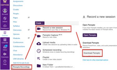 Download panopto recorder screenshots