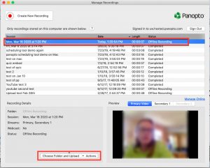 image of Mac interface